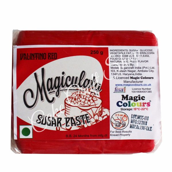 Valentino Red Magiculata Sugar Paste / Fondant 250g