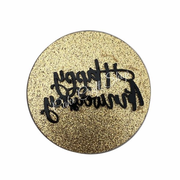 Happy Anniversary Fondant Embosser