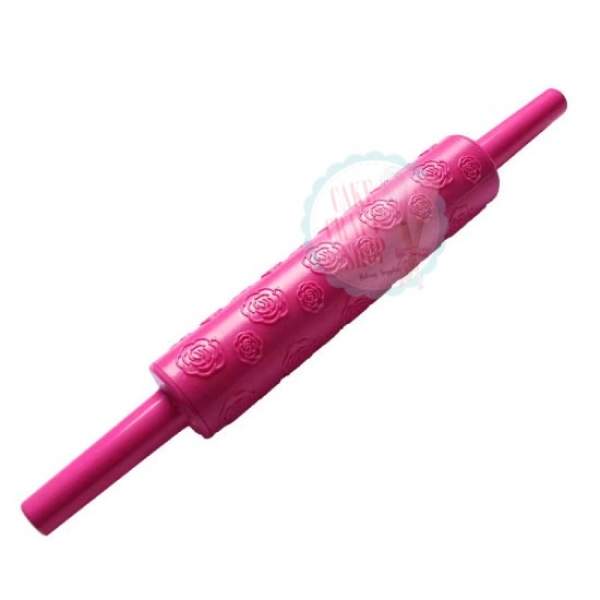 Rose Impression Fondant Rolling Pin