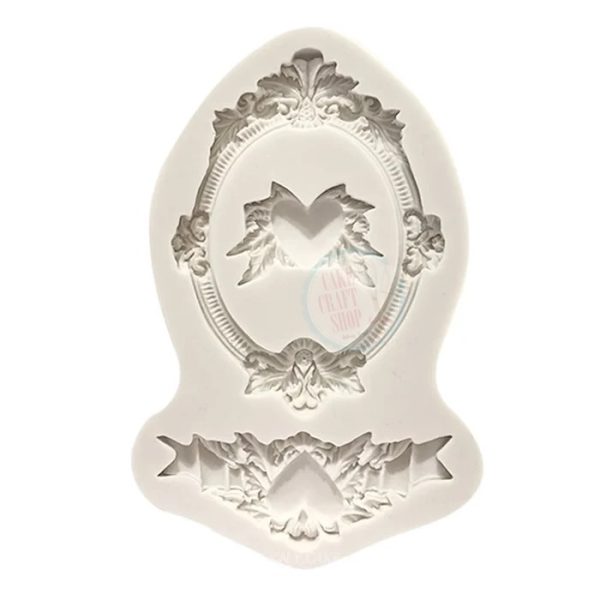 Heart Frame Silicon Mould