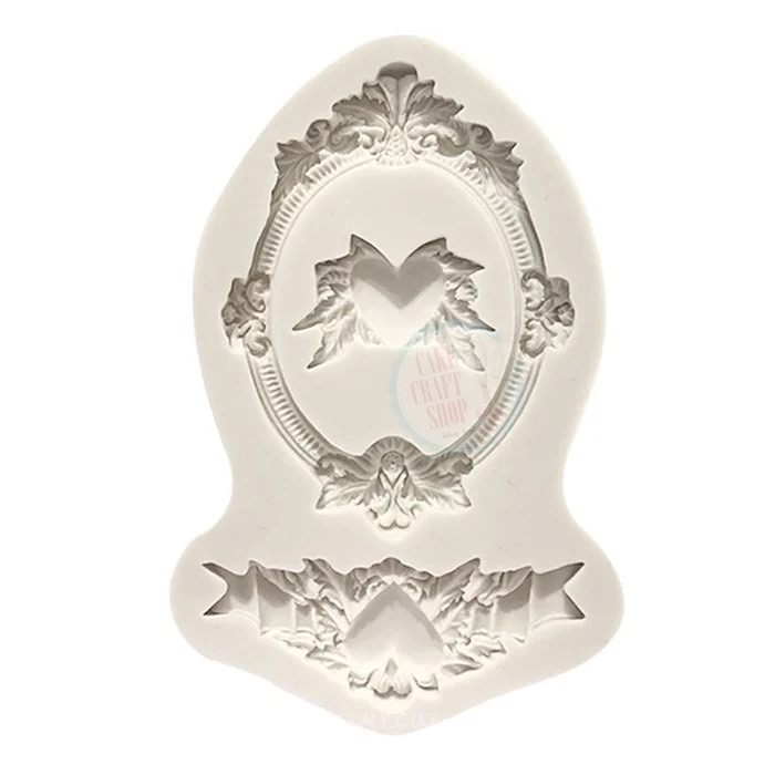 Heart Frame Silicon Mould