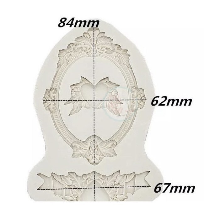 Heart Frame Silicon Mould - Image 2