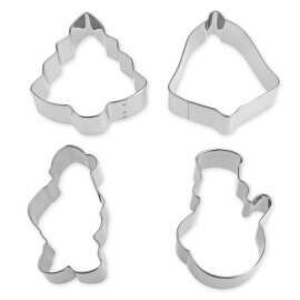 Christmas Cookie Cutter Set Of 4 (Big)