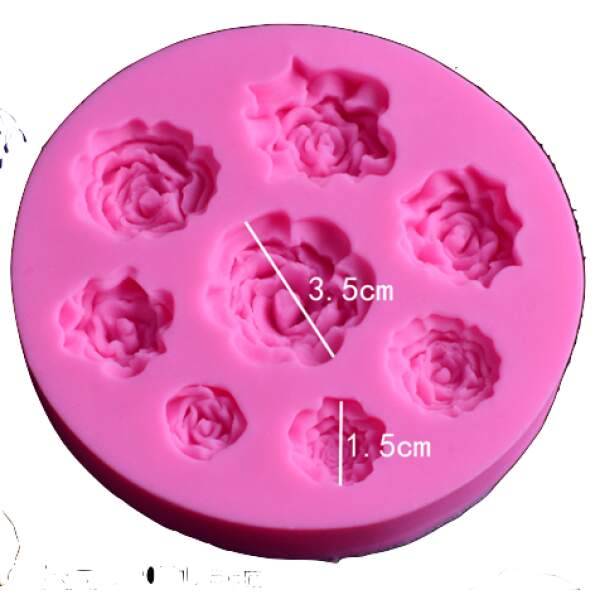Rose Silicone Mold