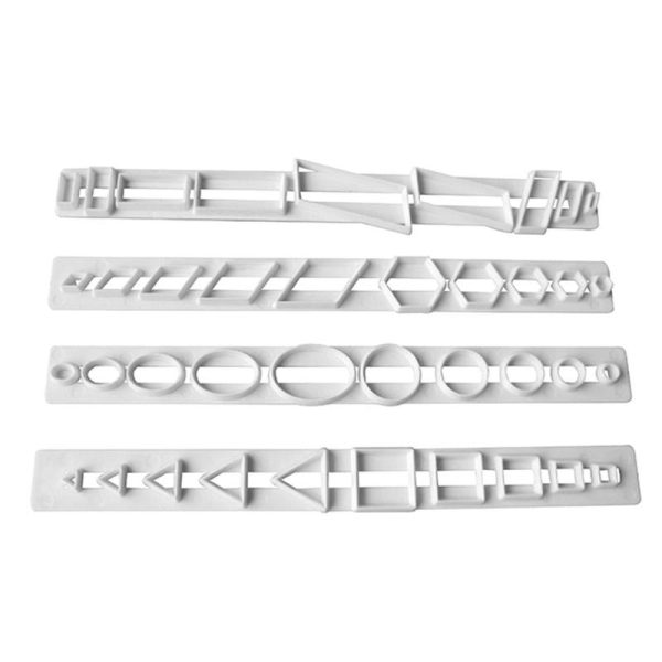 Geometric Cutter Set  of 4