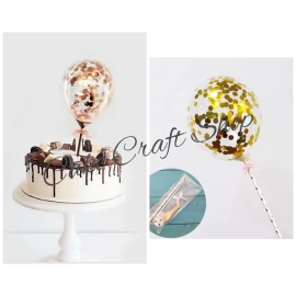 Balloon cake topper (single piece)