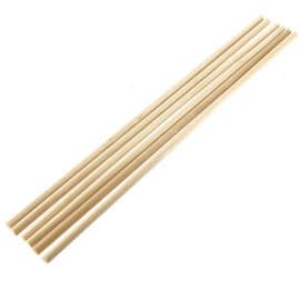 12" Wooden Cake Dowels - Pack of 12