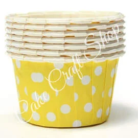 Yellow Bake & Serve Muffin Cups (Standard Size) 50pcs
