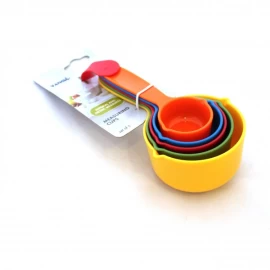 Multi Color Measuring Cup Set - Plastic